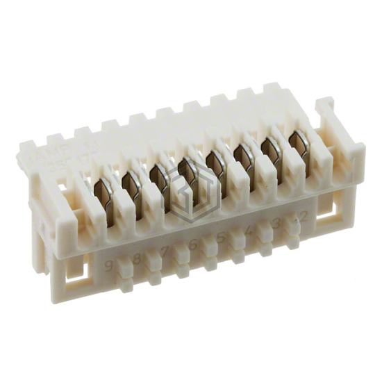 2-1355181-8 - TE Connectivity AMP Connectors - Rectangular Connectors - Free Hanging, Panel Mount