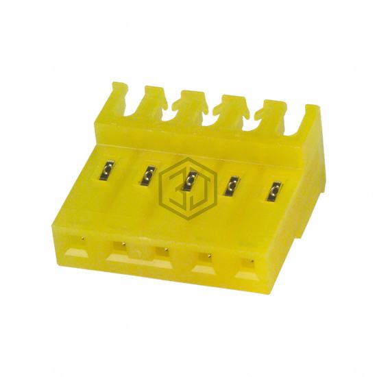 3-640605-5 - TE Connectivity AMP Connectors - Rectangular Connectors - Free Hanging, Panel Mount