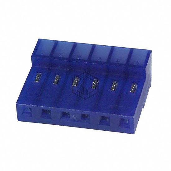 3-640435-6 - TE Connectivity AMP Connectors - Rectangular Connectors - Free Hanging, Panel Mount