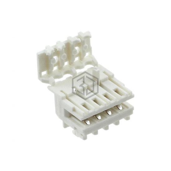 3-1534796-4 - TE Connectivity AMP Connectors - Rectangular Connectors - Free Hanging, Panel Mount