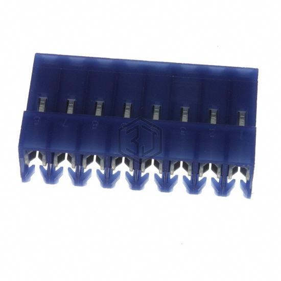 3-640435-8 - TE Connectivity AMP Connectors - Rectangular Connectors - Free Hanging, Panel Mount