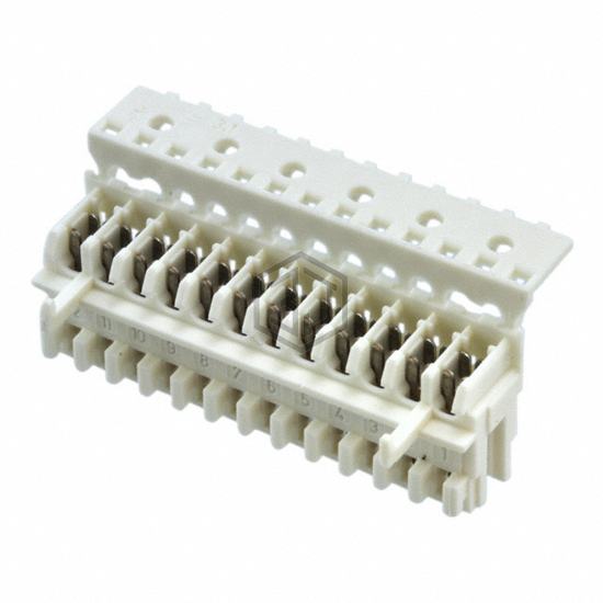 3-1534797-2 - TE Connectivity AMP Connectors - Rectangular Connectors - Free Hanging, Panel Mount