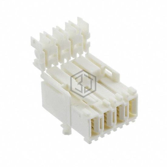 2-1534073-4 - TE Connectivity AMP Connectors - Rectangular Connectors - Free Hanging, Panel Mount