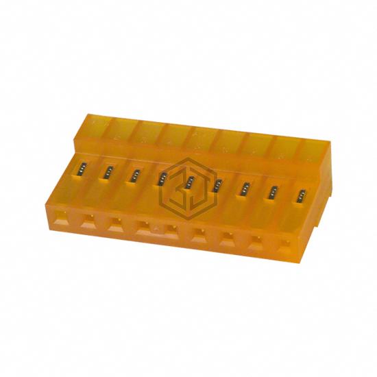640431-9 - TE Connectivity AMP Connectors - Rectangular Connectors - Free Hanging, Panel Mount