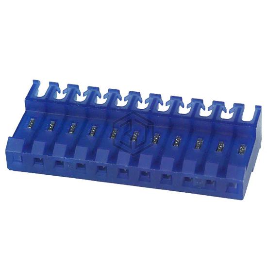 4-640595-1 - TE Connectivity AMP Connectors - Rectangular Connectors - Free Hanging, Panel Mount