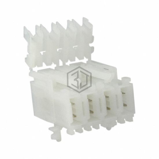1241170-4 - TE Connectivity AMP Connectors - Rectangular Connectors - Free Hanging, Panel Mount