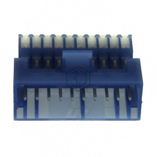 4-647002-0 - TE Connectivity AMP Connectors - Rectangular Connectors - Free Hanging, Panel Mount