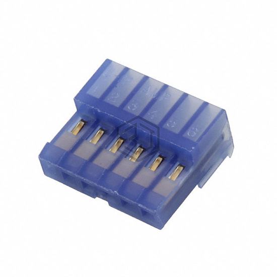 641192-6 - TE Connectivity AMP Connectors - Rectangular Connectors - Free Hanging, Panel Mount