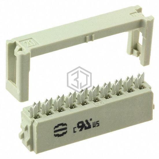 09185205813 - HARTING - Rectangular Connectors - Free Hanging, Panel Mount