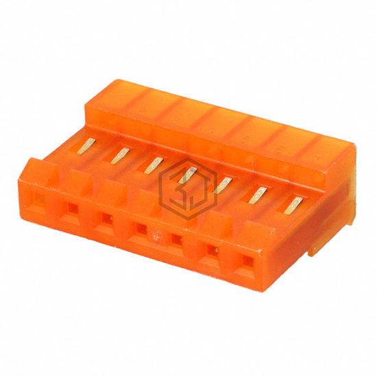 641217-7 - TE Connectivity AMP Connectors - Rectangular Connectors - Free Hanging, Panel Mount