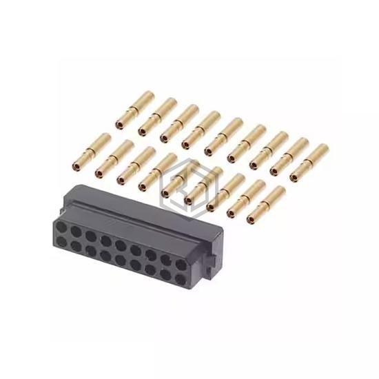 M80-6131845 - Harwin Inc. - Rectangular Connectors - Free Hanging, Panel Mount