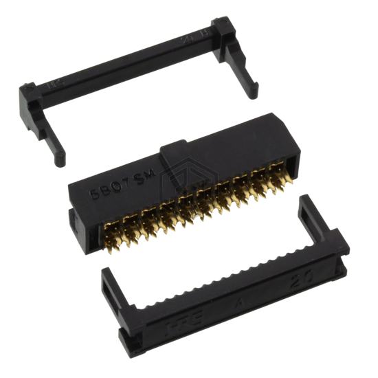 HIF3A-20D-2.54R - Hirose Electric Co Ltd - Rectangular Connectors - Free Hanging, Panel Mount