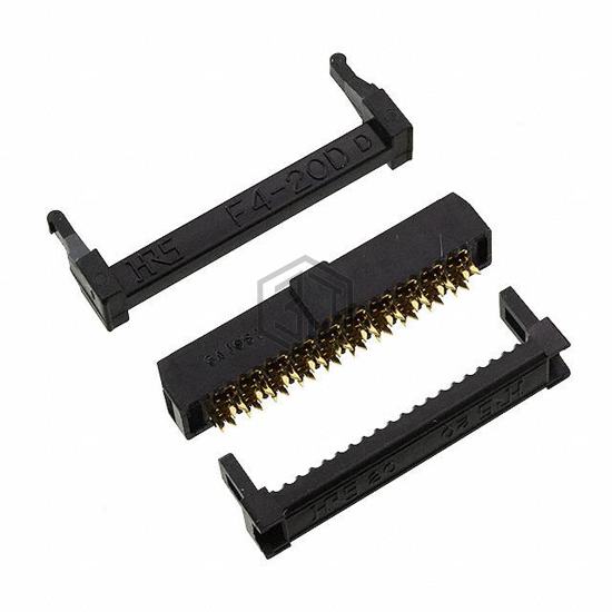 HIF4-20D-3.18R - Hirose Electric Co Ltd - Rectangular Connectors - Free Hanging, Panel Mount