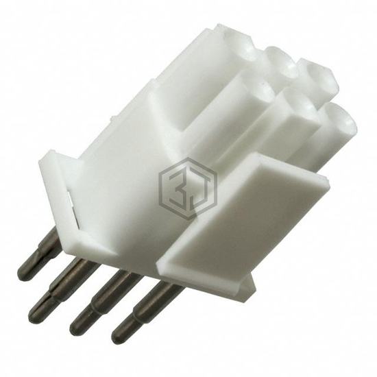 350848-6 - TE Connectivity AMP Connectors - Rectangular Connectors - Free Hanging, Panel Mount
