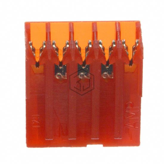 641237-5 - TE Connectivity AMP Connectors - Rectangular Connectors - Free Hanging, Panel Mount