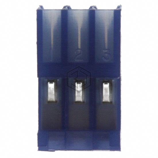 644043-3 - TE Connectivity AMP Connectors - Rectangular Connectors - Free Hanging, Panel Mount