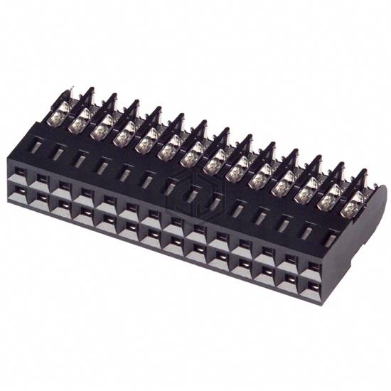 1-102398-2 - TE Connectivity AMP Connectors - Rectangular Connectors - Free Hanging, Panel Mount