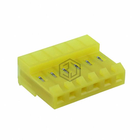 641218-6 - TE Connectivity AMP Connectors - Rectangular Connectors - Free Hanging, Panel Mount