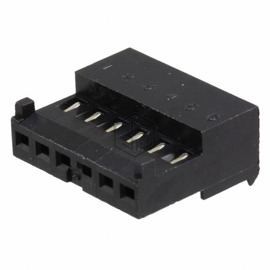 644083-6 - TE Connectivity AMP Connectors - Rectangular Connectors - Free Hanging, Panel Mount