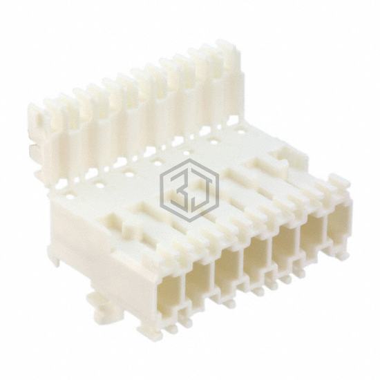 3-284477-6 - TE Connectivity AMP Connectors - Rectangular Connectors - Free Hanging, Panel Mount