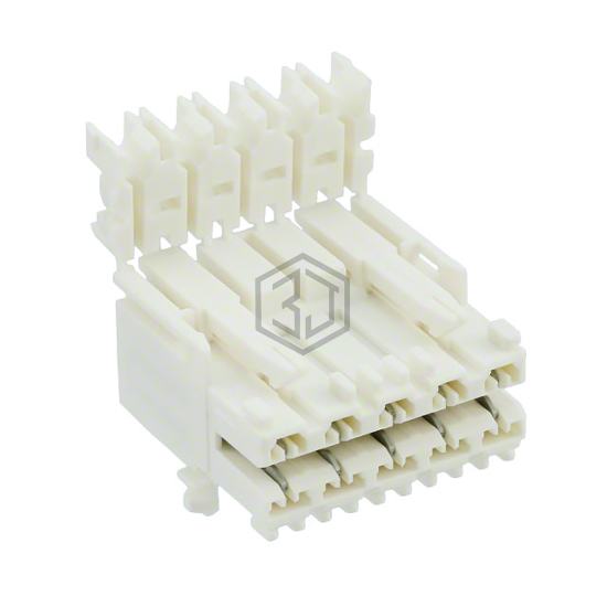1534075-5 - TE Connectivity AMP Connectors - Rectangular Connectors - Free Hanging, Panel Mount
