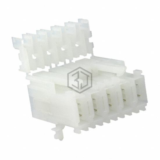 1241170-5 - TE Connectivity AMP Connectors - Rectangular Connectors - Free Hanging, Panel Mount