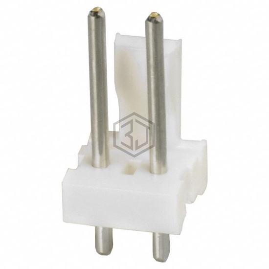 644753-2 - TE Connectivity AMP Connectors - Rectangular Connectors - Headers, Male Pins
