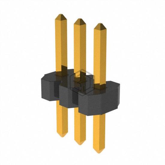 GRPB031VWVN-RC - Sullins Connector Solutions - Rectangular Connectors - Headers, Male Pins
