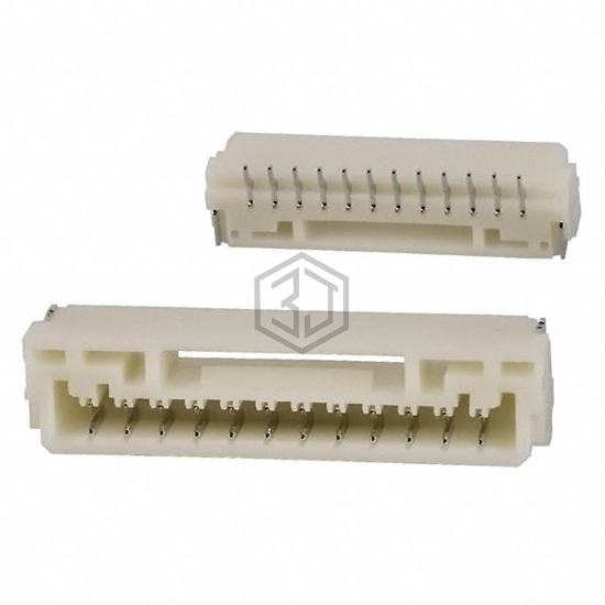 BM12B-GHS-TBT(LF)(SN)(N) - JST Sales America Inc. - Rectangular Connectors - Headers, Male Pins