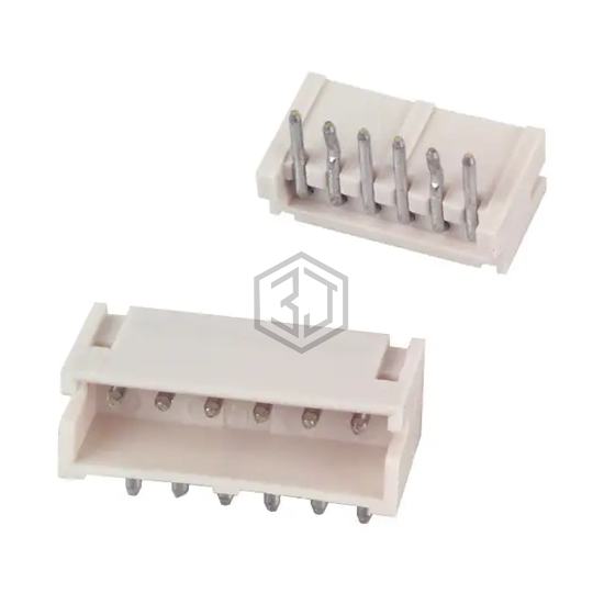 S6B-ZR(LF)(SN) - JST Sales America Inc. - Rectangular Connectors - Headers, Male Pins