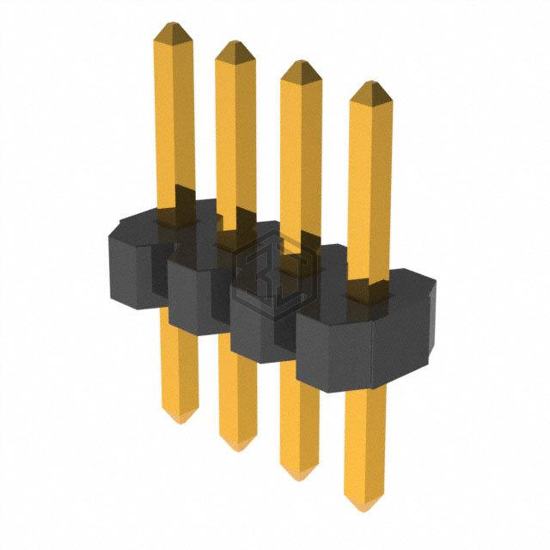 GRPB041VWVN-RC - Sullins Connector Solutions - Rectangular Connectors - Headers, Male Pins