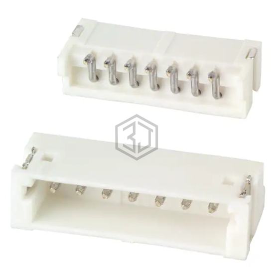 S7B-ZR-SM4A-TF(LF)(SN) - JST Sales America Inc. - Rectangular Connectors - Headers, Male Pins
