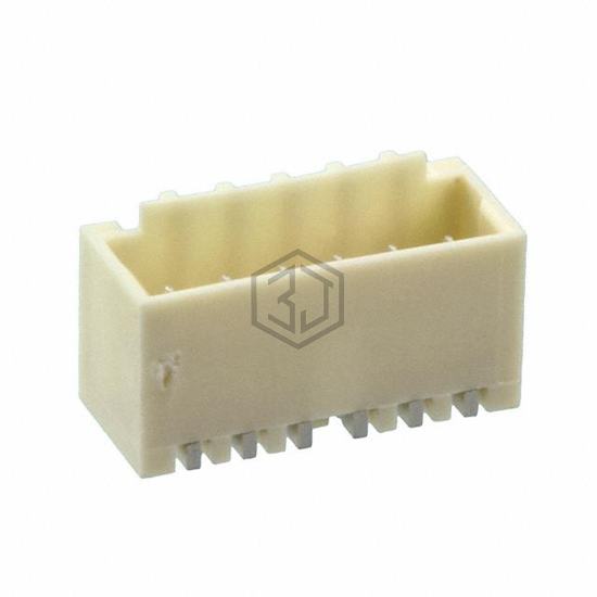 0874380643 - Molex - Rectangular Connectors - Headers, Male Pins