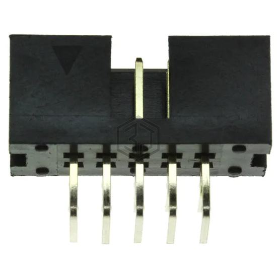 SBH11-PBPC-D05-RA-BK - Sullins Connector Solutions - Rectangular Connectors - Headers, Male Pins