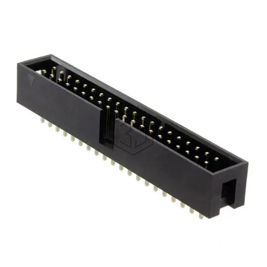 SBH11-PBPC-D20-ST-BK - Sullins Connector Solutions - Rectangular Connectors - Headers, Male Pins