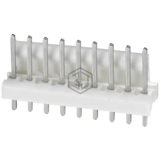640456-9 - TE Connectivity AMP Connectors - Rectangular Connectors - Headers, Male Pins