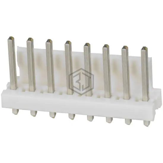 644752-8 - TE Connectivity AMP Connectors - Rectangular Connectors - Headers, Male Pins