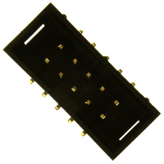 SBH11-NBPC-D05-SM-BK - Sullins Connector Solutions - Rectangular Connectors - Headers, Male Pins