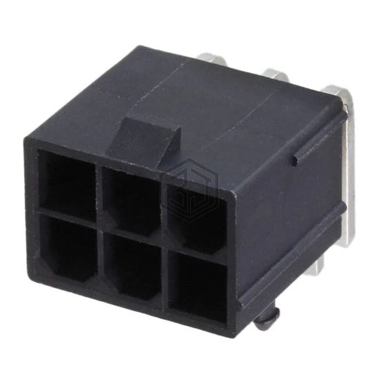 0455580003 - Molex - Rectangular Connectors - Headers, Male Pins