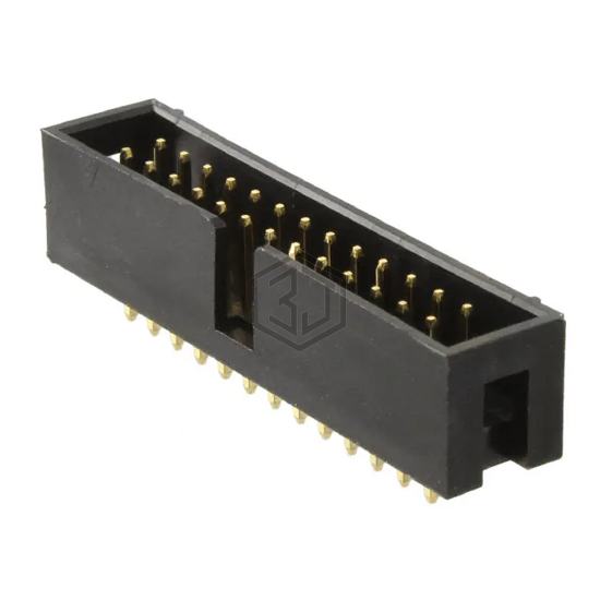 30326-6002HB - 3M - Rectangular Connectors - Headers, Male Pins