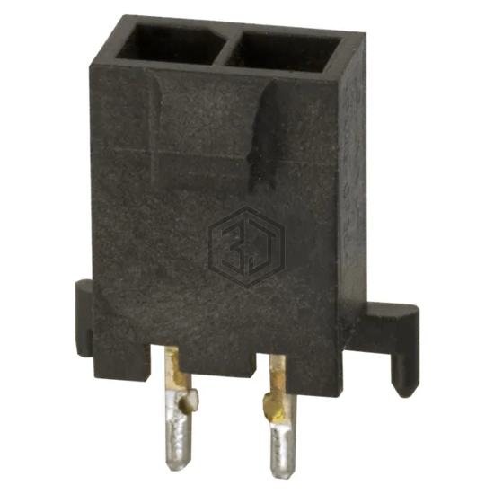 2-1445093-2 - TE Connectivity AMP Connectors - Rectangular Connectors - Headers, Male Pins