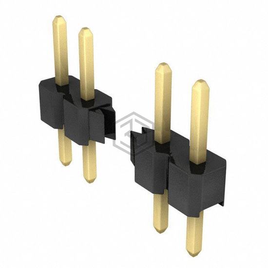 NRPN401PAEN-RC - Sullins Connector Solutions - Rectangular Connectors - Headers, Male Pins