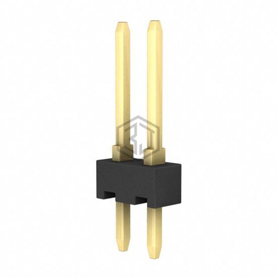 87224-2 - TE Connectivity AMP Connectors - Rectangular Connectors - Headers, Male Pins