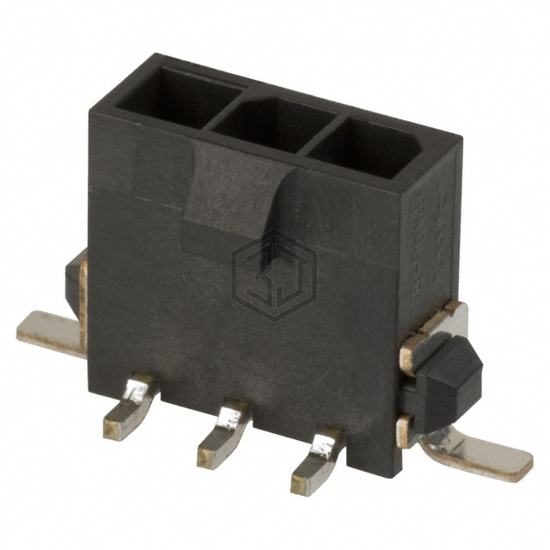 1445053-3 - TE Connectivity AMP Connectors - Rectangular Connectors - Headers, Male Pins