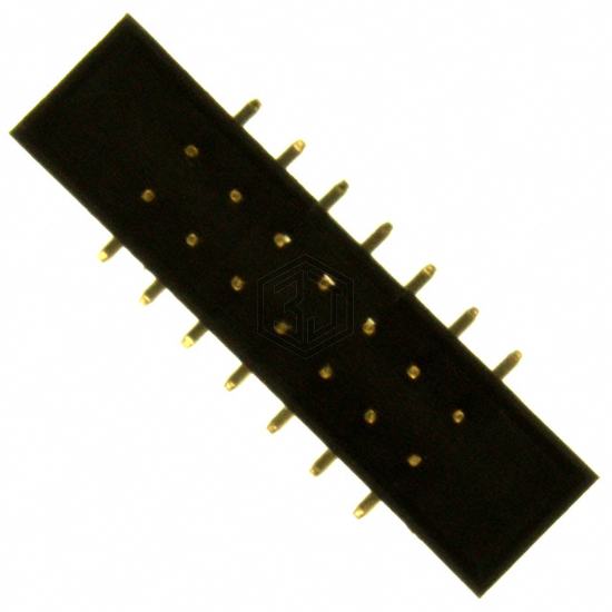 SBH21-NBPN-D07-SM-BK - Sullins Connector Solutions - Rectangular Connectors - Headers, Male Pins