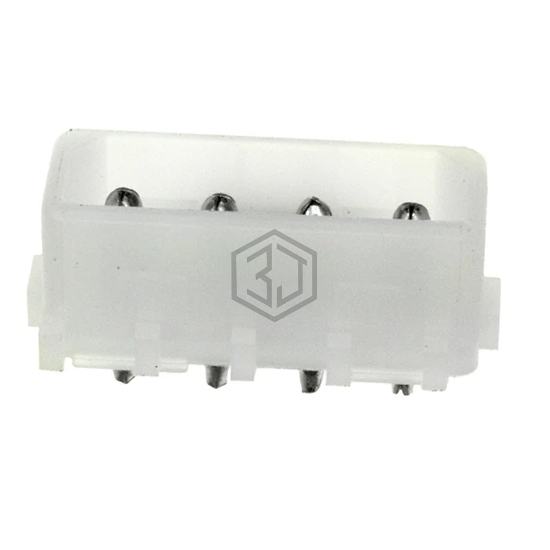 350211-1 - TE Connectivity AMP Connectors - Rectangular Connectors - Headers, Male Pins