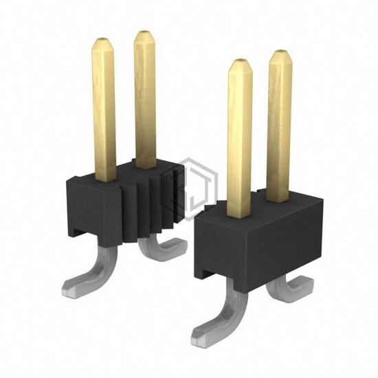 146130-6 - TE Connectivity AMP Connectors - Rectangular Connectors - Headers, Male Pins