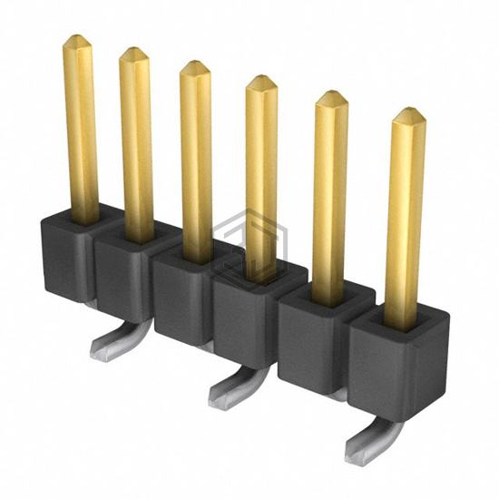 TSM-106-01-L-SV-P - Samtec Inc. - Rectangular Connectors - Headers, Male Pins
