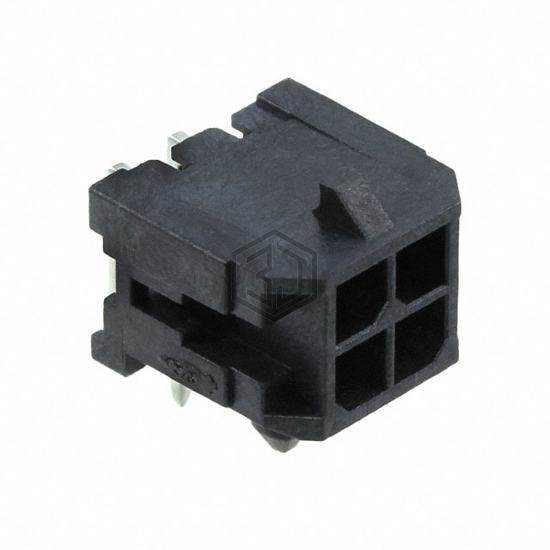 0430450400 - Molex - Rectangular Connectors - Headers, Male Pins