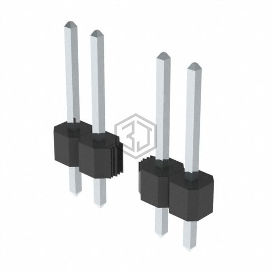 PEC36SFAN - Sullins Connector Solutions - Rectangular Connectors - Headers, Male Pins